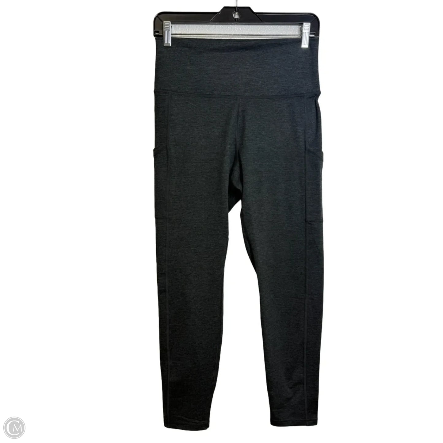 Athletic Leggings By Aerie In Grey, Size: L