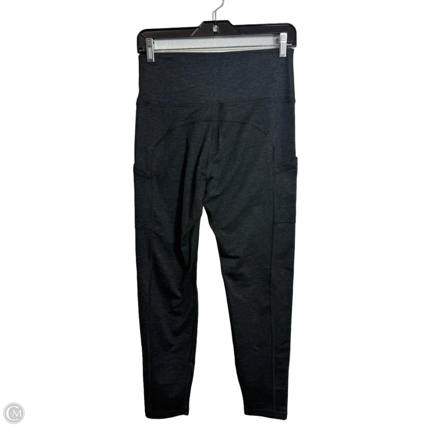 Athletic Leggings By Aerie In Grey, Size: L