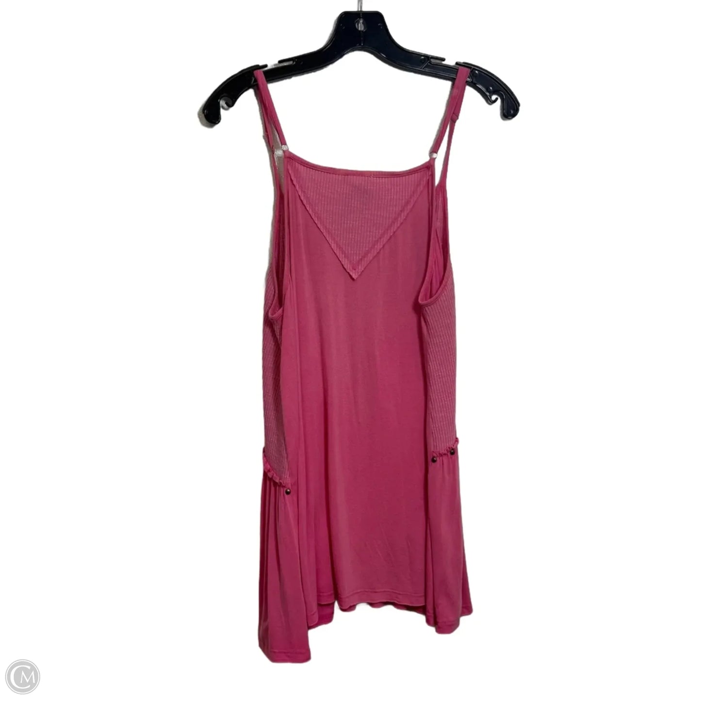 Tank Top By Pol In Pink, Size: L