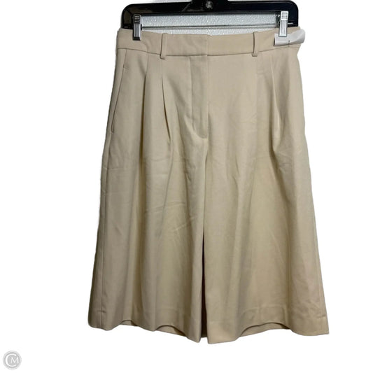 Shorts By Zara In Ivory, Size: Xs