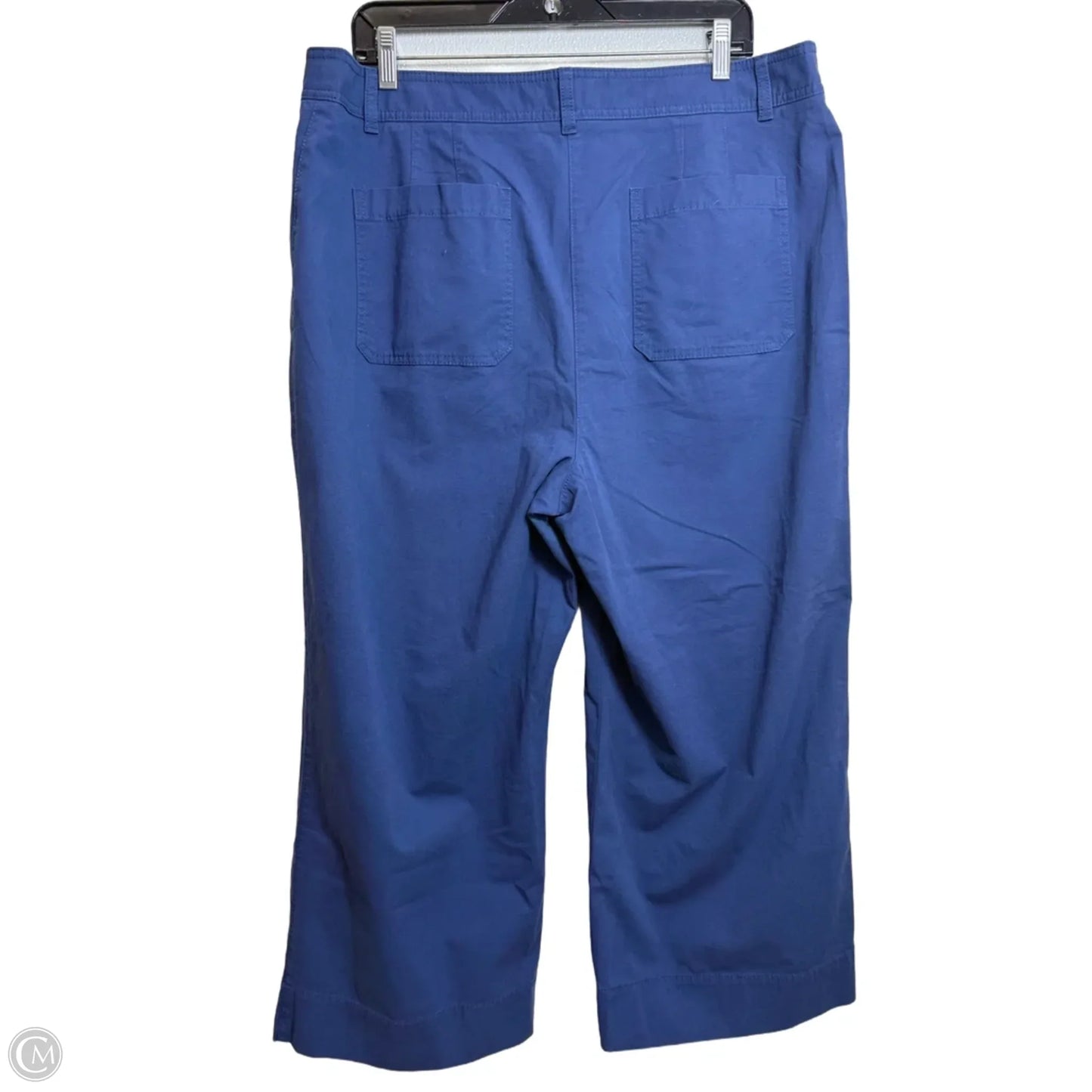 Pants Cropped By Talbots In Blue, Size: 16