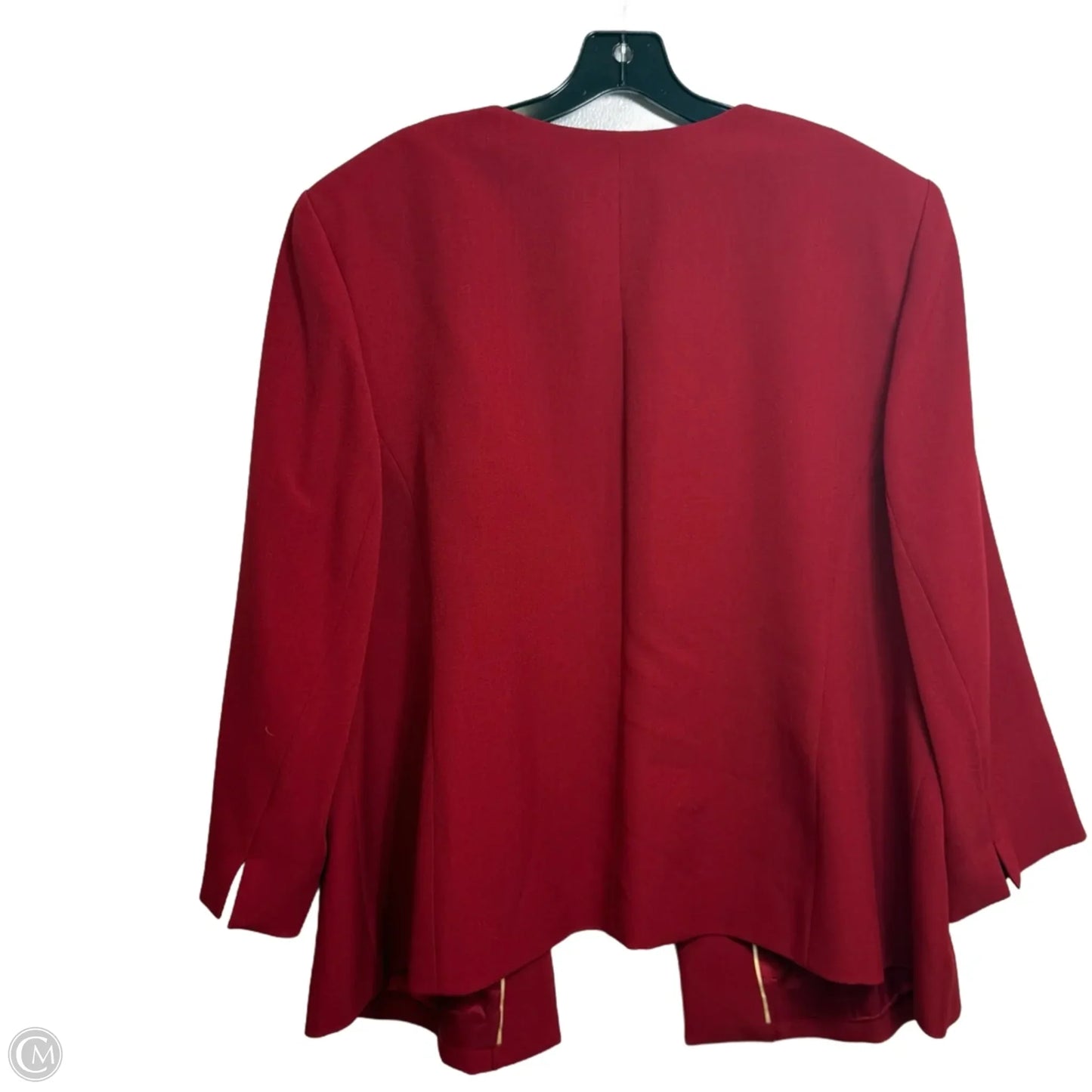 Blazer By Anne Klein In Red, Size: 3x