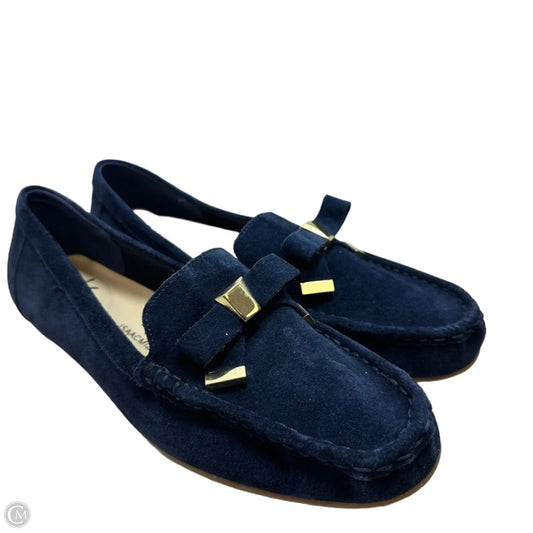 Shoes Flats By Isaac Mizrahi Live Qvc In Navy, Size: 8.5
