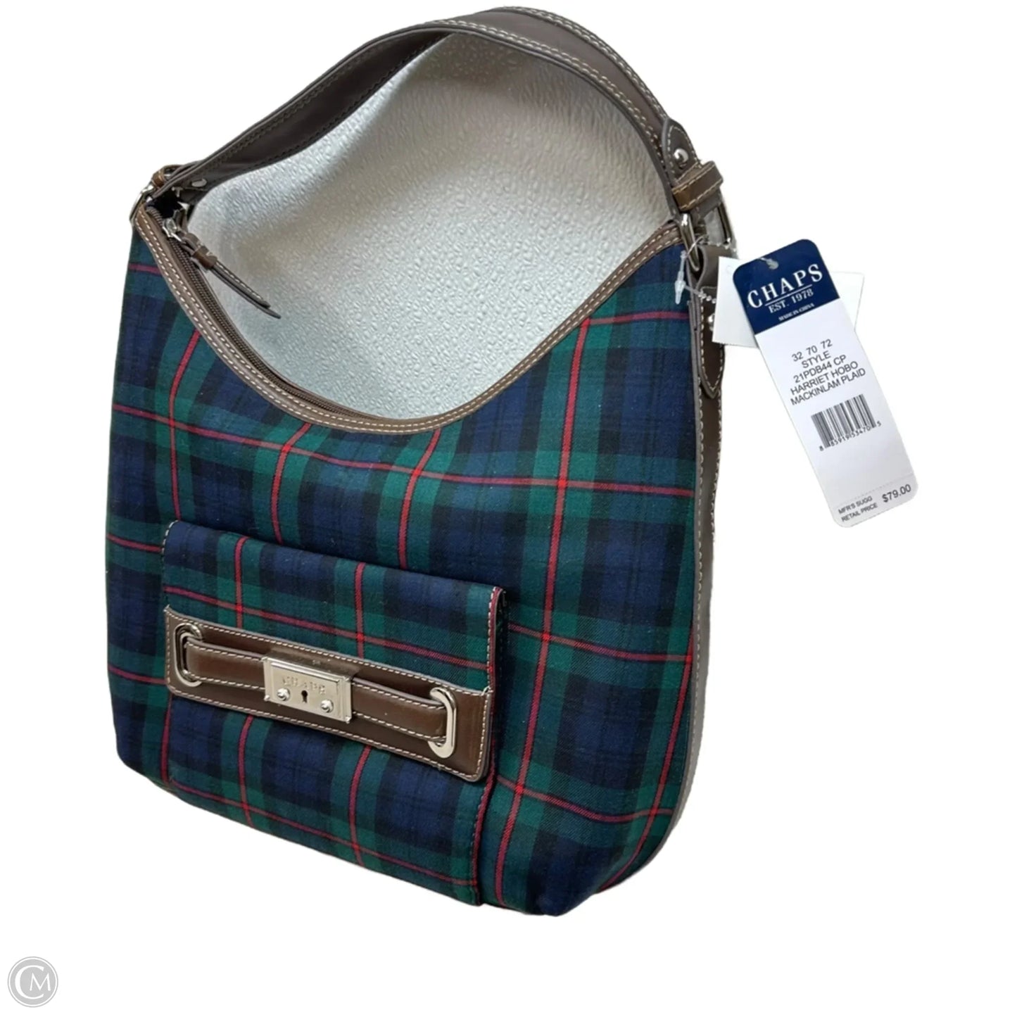 Handbag By Chaps, Size: Medium