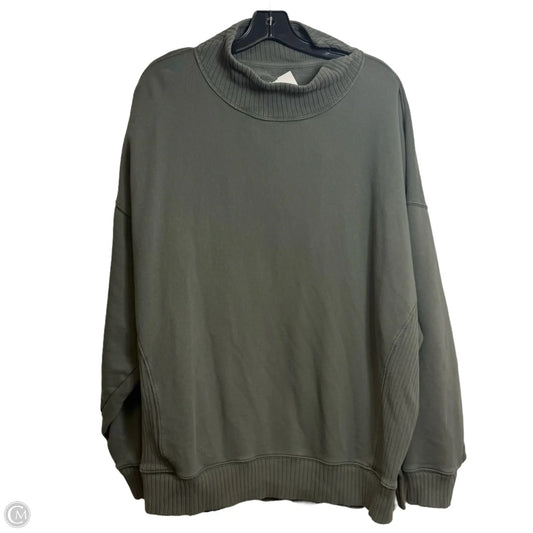 Top Long Sleeve By Aerie In Grey, Size: Xl