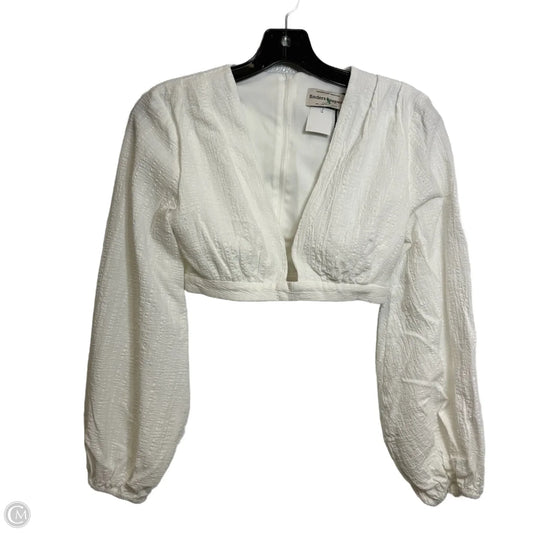 Top Long Sleeve By FINDERS KEEPERS In White, Size: Xxs