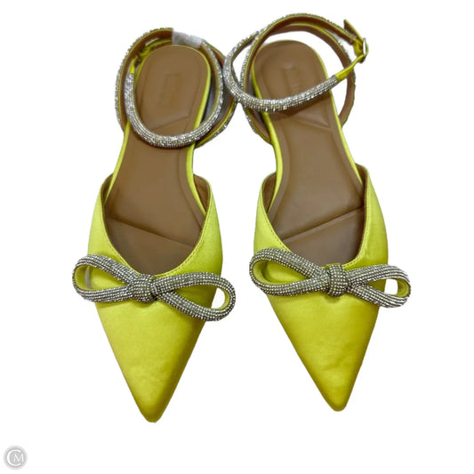 Shoes Flats By Clothes Mentor In Green