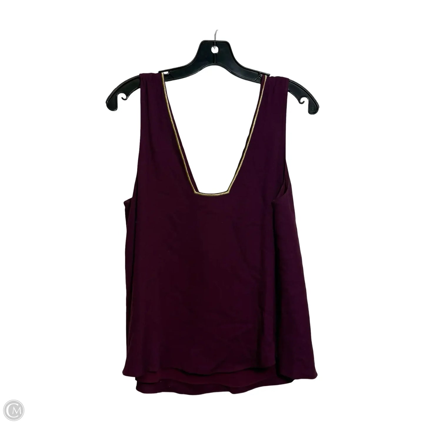 Top Sleeveless Designer By Lilly Pulitzer In Purple, Size: M