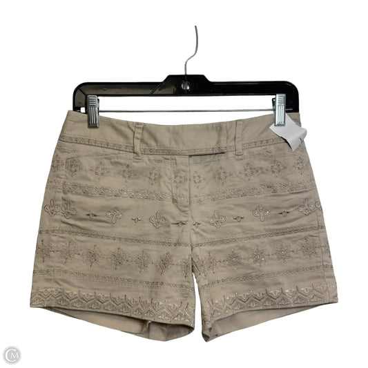 Shorts By White House Black Market In Tan, Size: 0