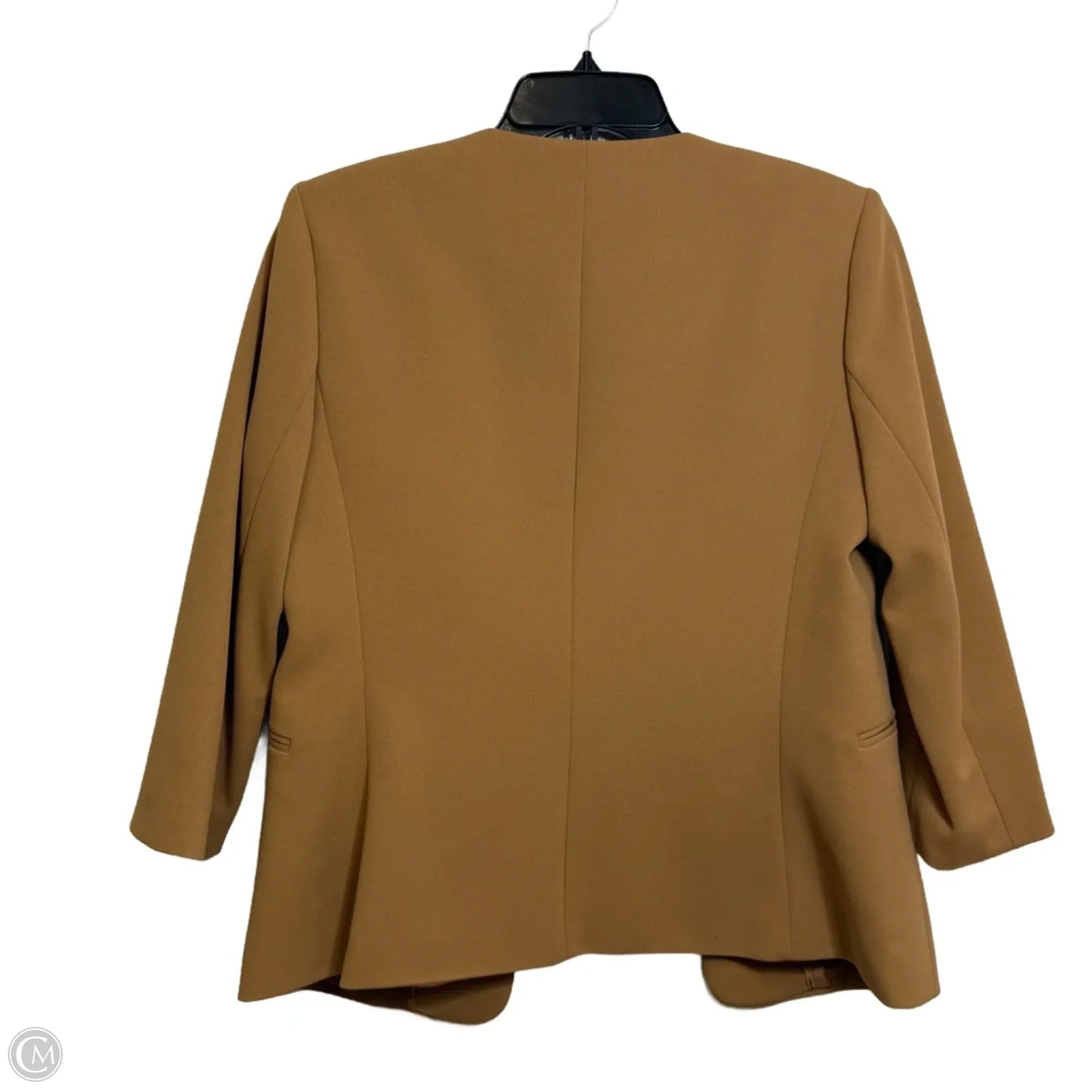 Blazer By Calvin Klein In Tan, Size: 8