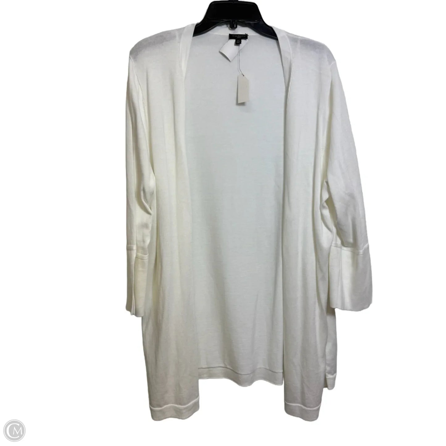 Cardigan By Talbots In Ivory, Size: 2x