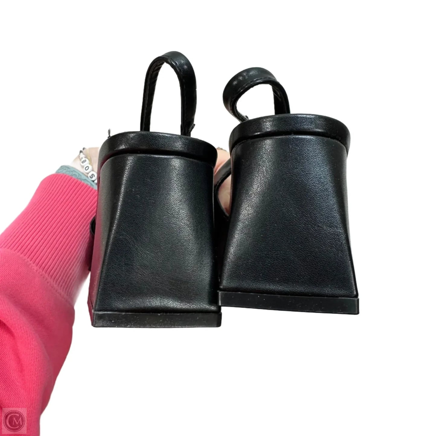 Shoes Heels Block By Clothes Mentor In Black, Size: 8