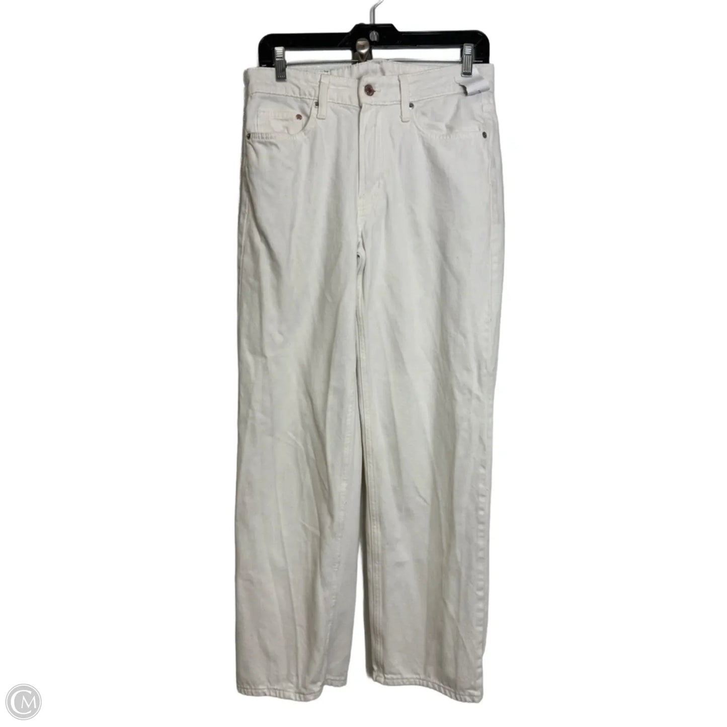 Jeans Wide Leg By Cme In Ivory, Size: 4