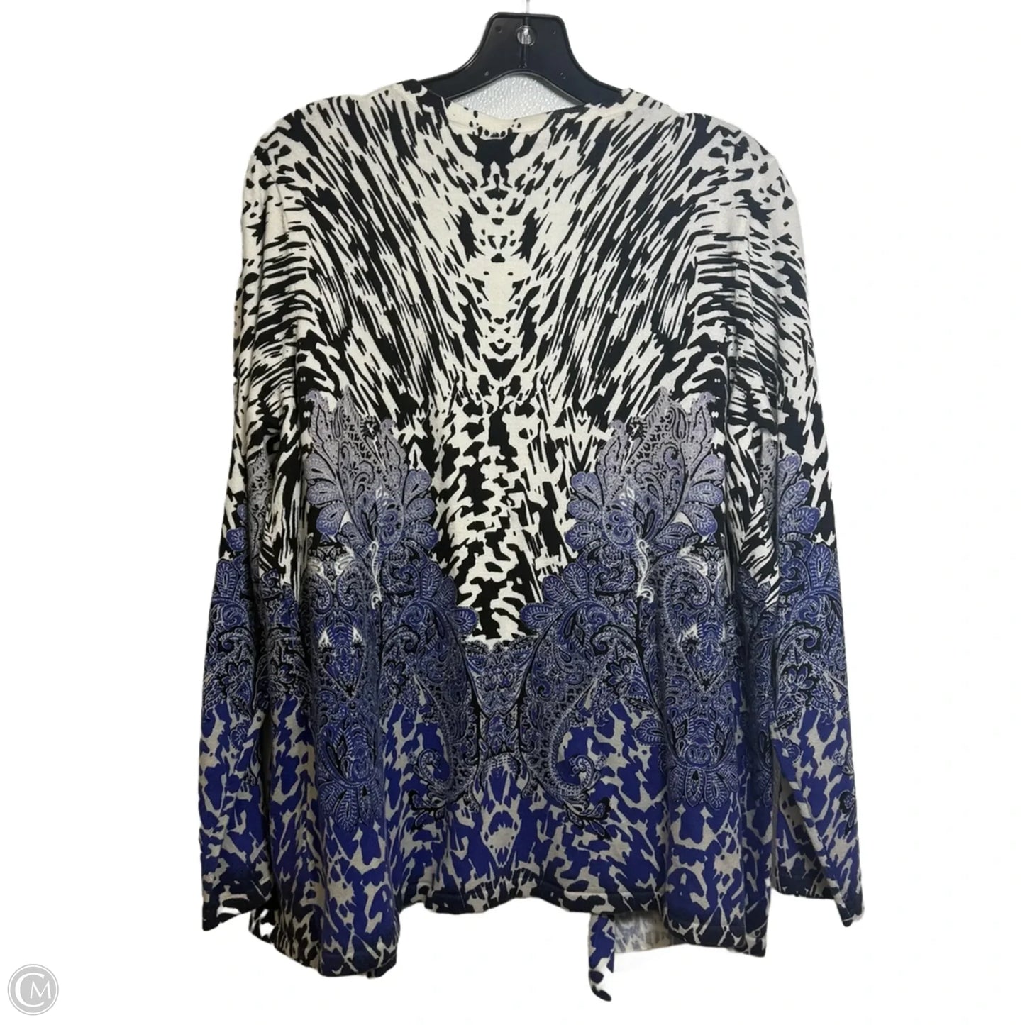 Cardigan By Chicos In Animal Print, Size: Xl