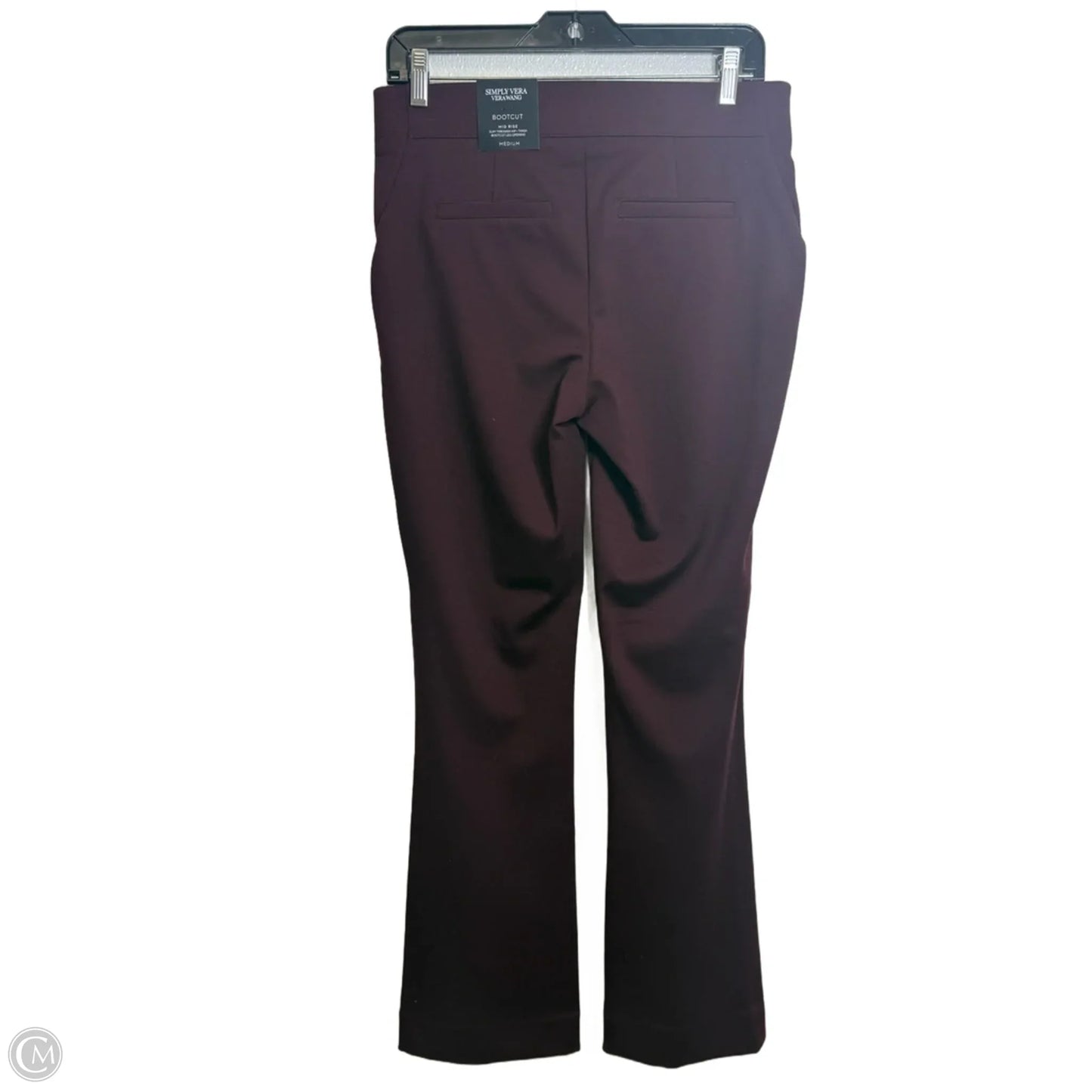 Pants Other By Simply Vera In Maroon, Size: M
