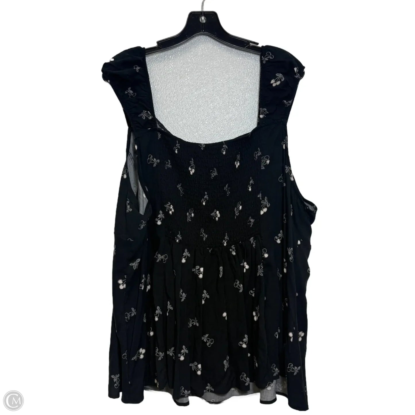 Top Sleeveless By Torrid In Black, Size: 4x