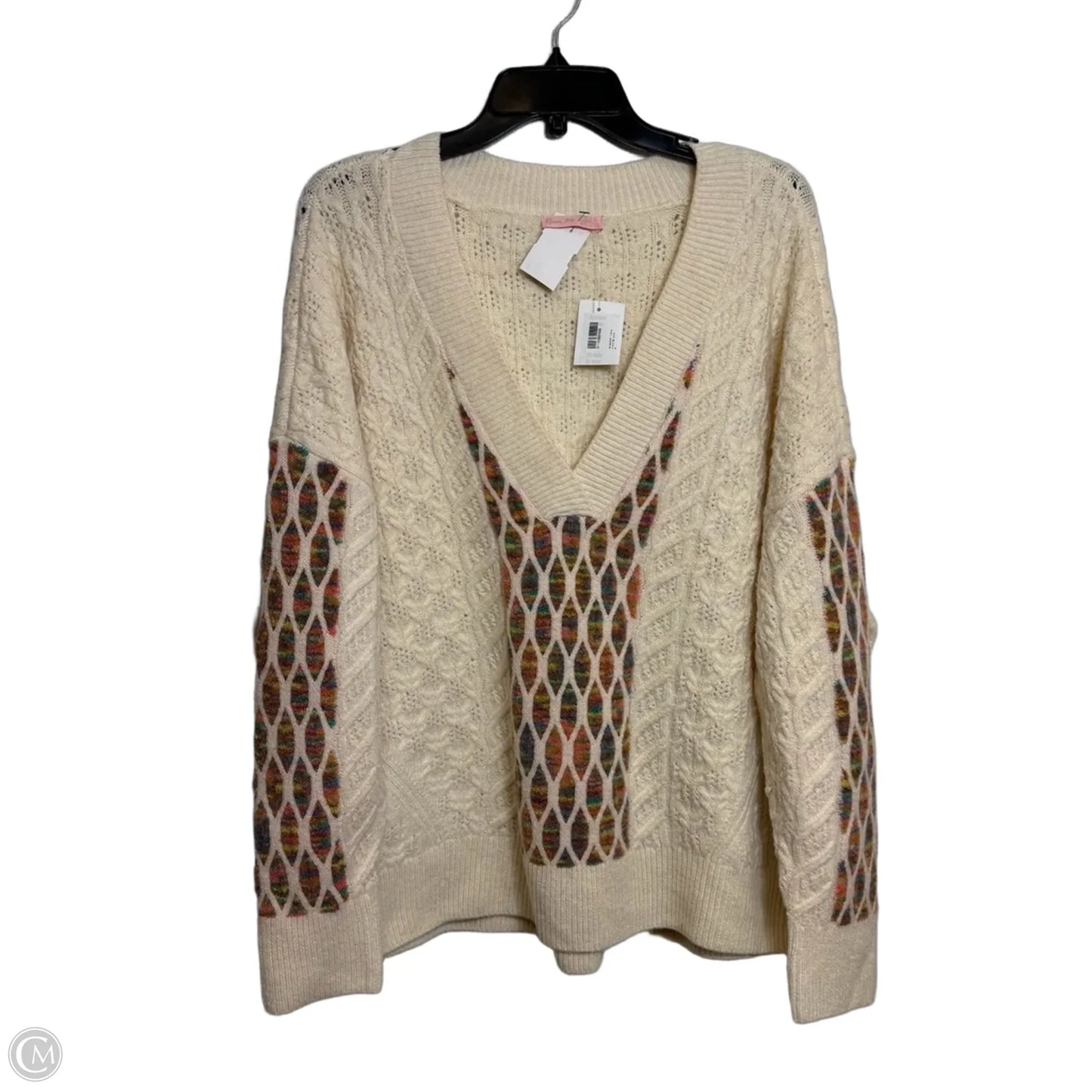 Sweater By Cmf In Ivory, Size: Xl