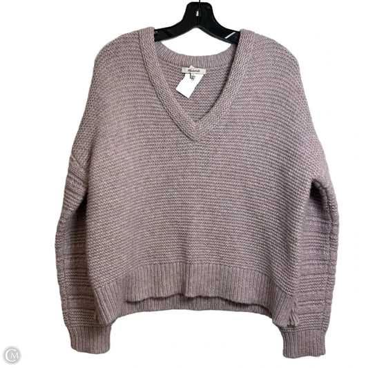 Sweater By Madewell In Purple, Size: S