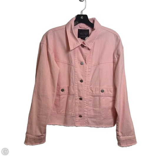 Jacket Denim By Sanctuary In Pink, Size: M