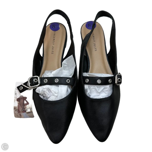 Shoes Flats By Sincerely Jules In Black, Size: 8.5