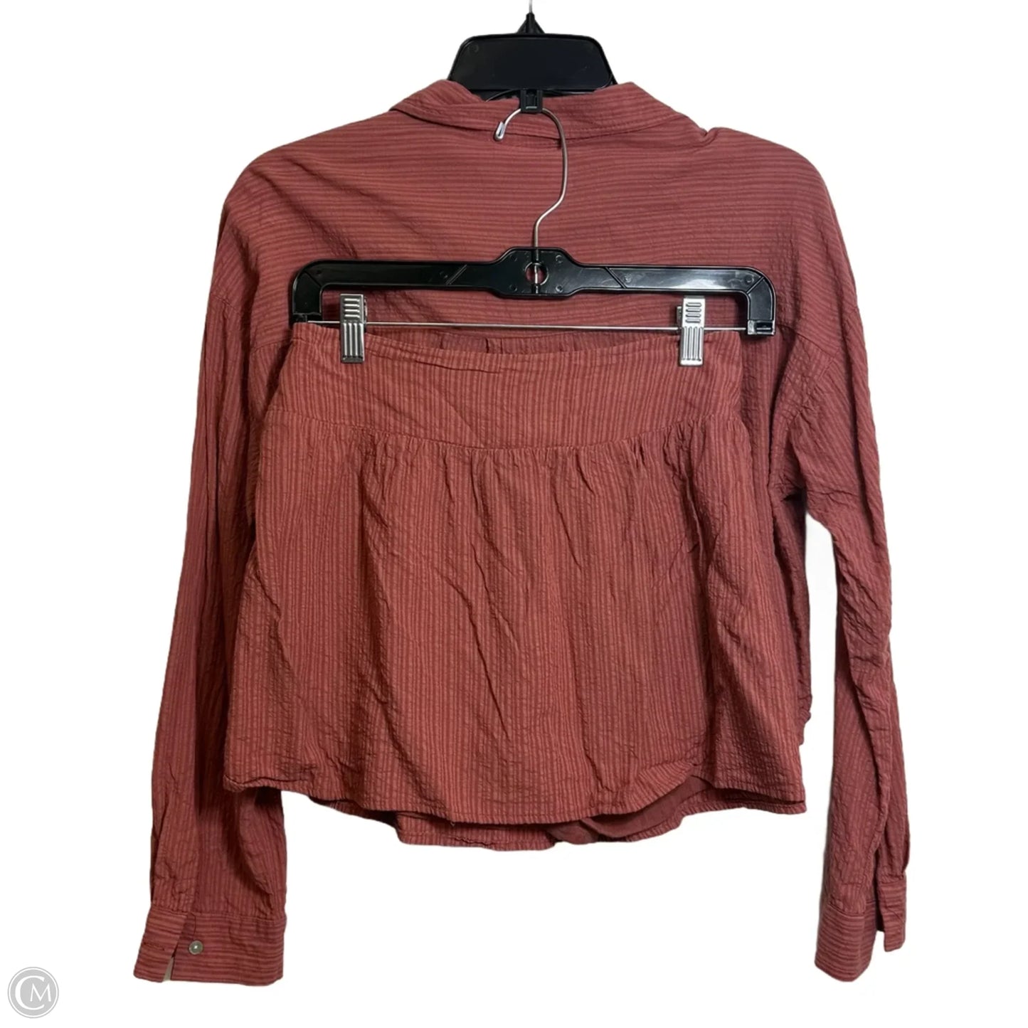 Skort 2pc Set By Love Notes In Mauve, Size: L