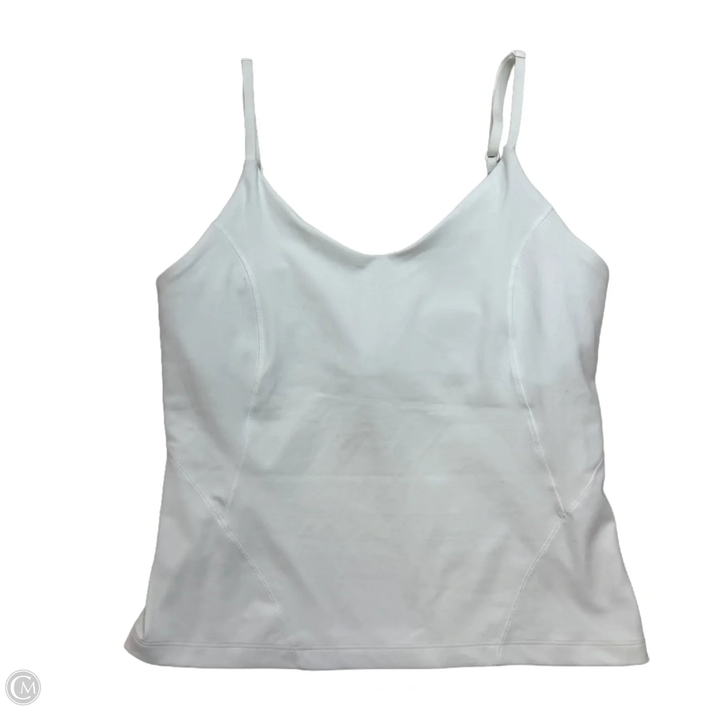 Athletic Tank Top By Lululemon In White, Size: S