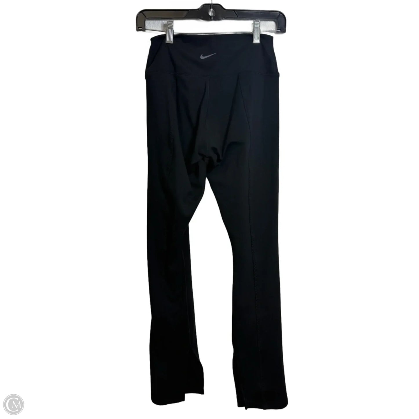 Athletic Leggings By Nike Apparel In Black, Size: M