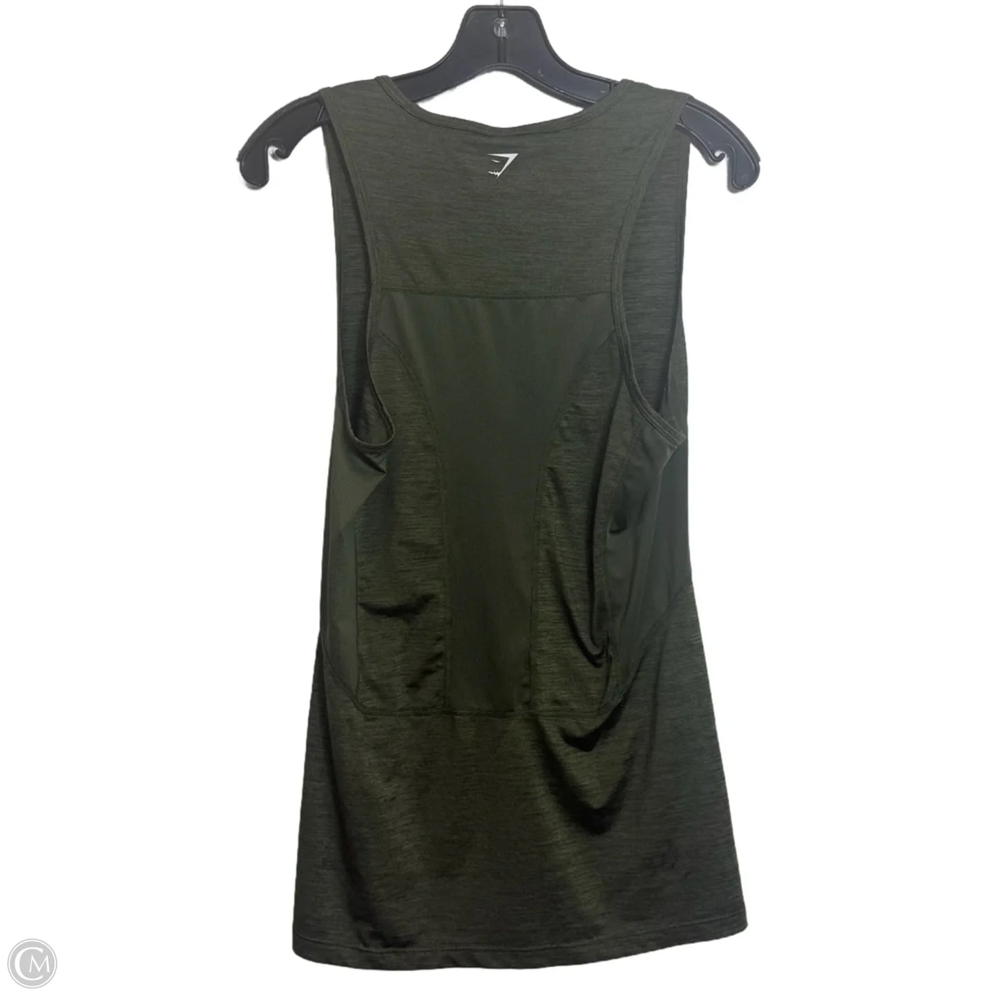 Athletic Tank Top By Gym Shark In Green, Size: M