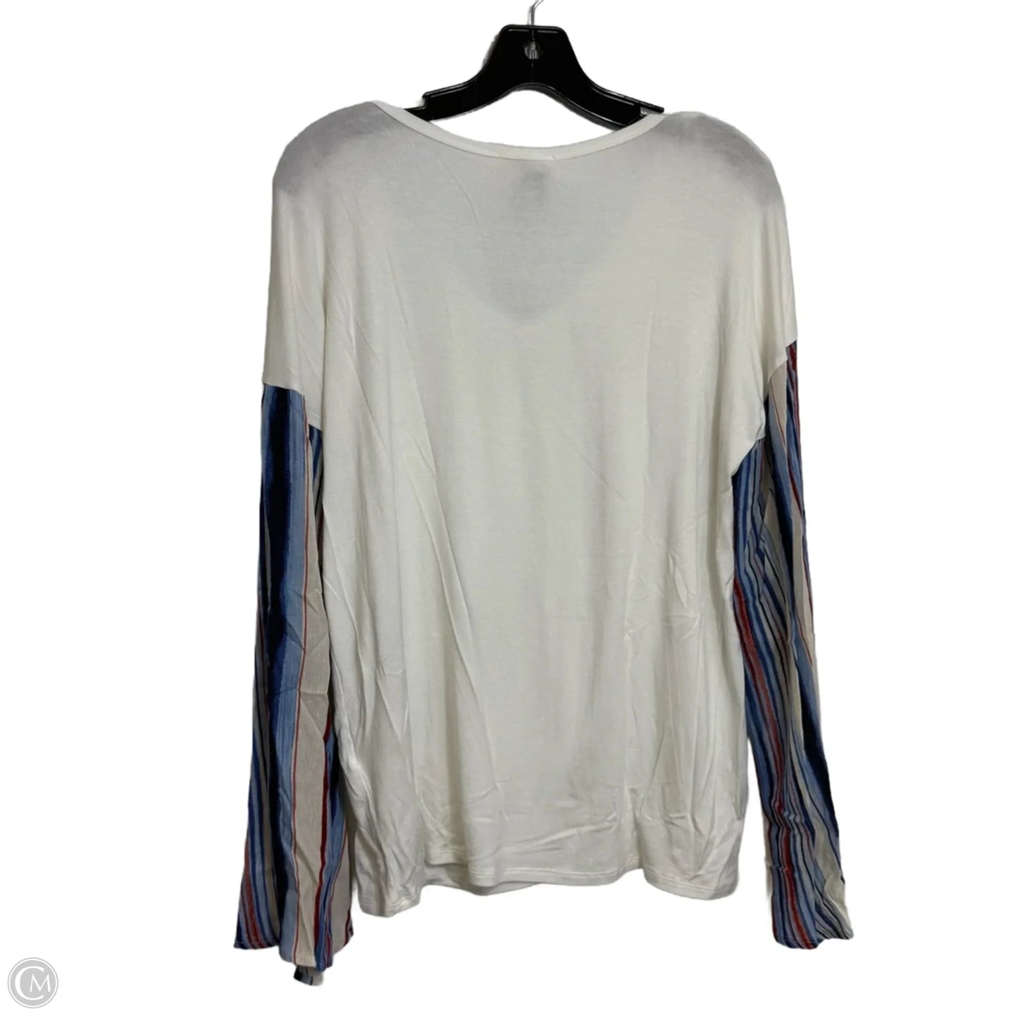 Top Long Sleeve By Adora In Ivory, Size: S