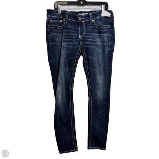 Jeans Skinny By Bke In Blue Denim, Size: 8