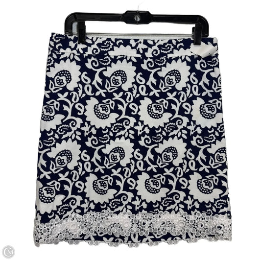 Skirt Mini & Short By Talbots In Navy, Size: 10p