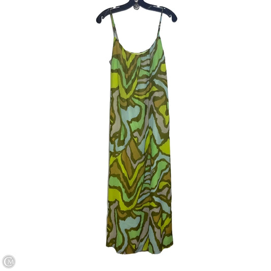 Dress Casual Midi By Sam Edelman In Green, Size: L