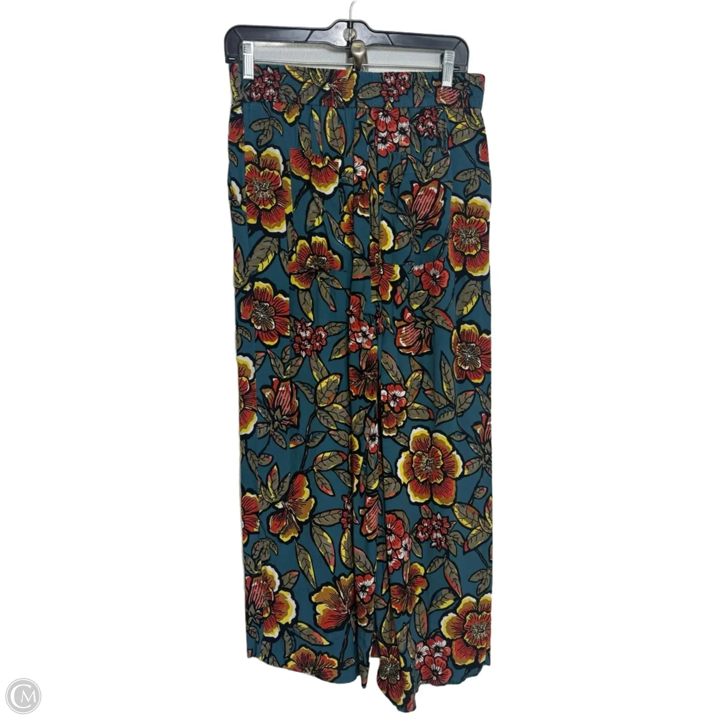Pants Other By Loft In Floral Print, Size: 4