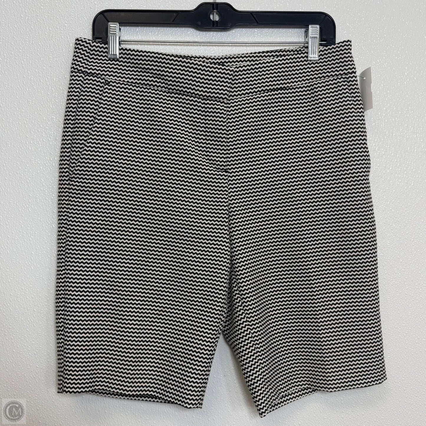 Shorts By Ann Taylor In Black & White, Size: 6