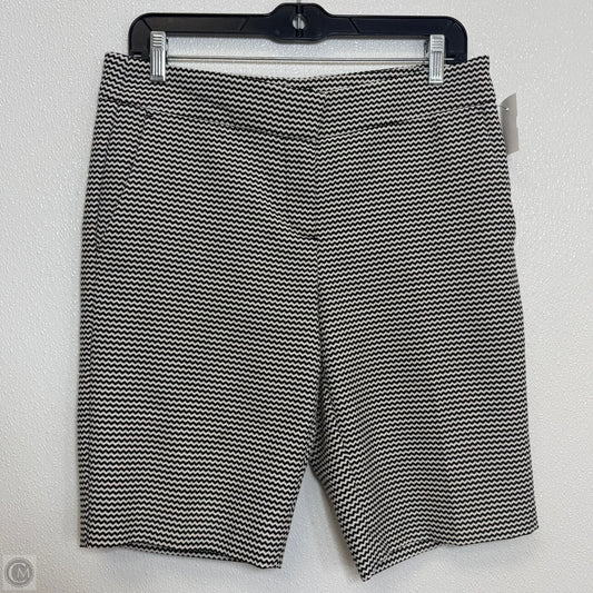 Shorts By Ann Taylor In Black & White, Size: 6