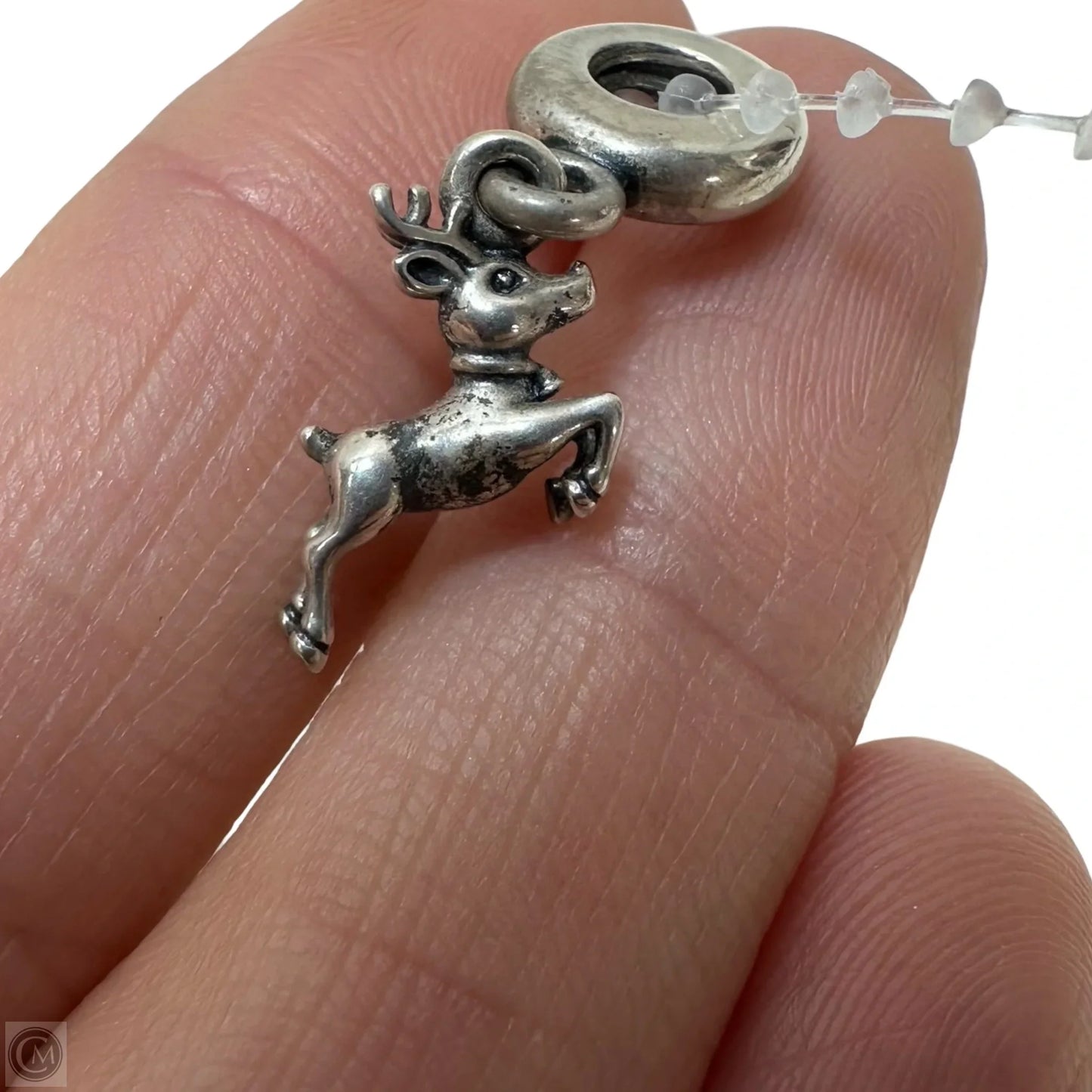Sterling silver Reindeer charm By Pandora