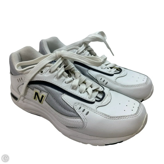 Shoes Sneakers By New Balance In White, Size: 7.5