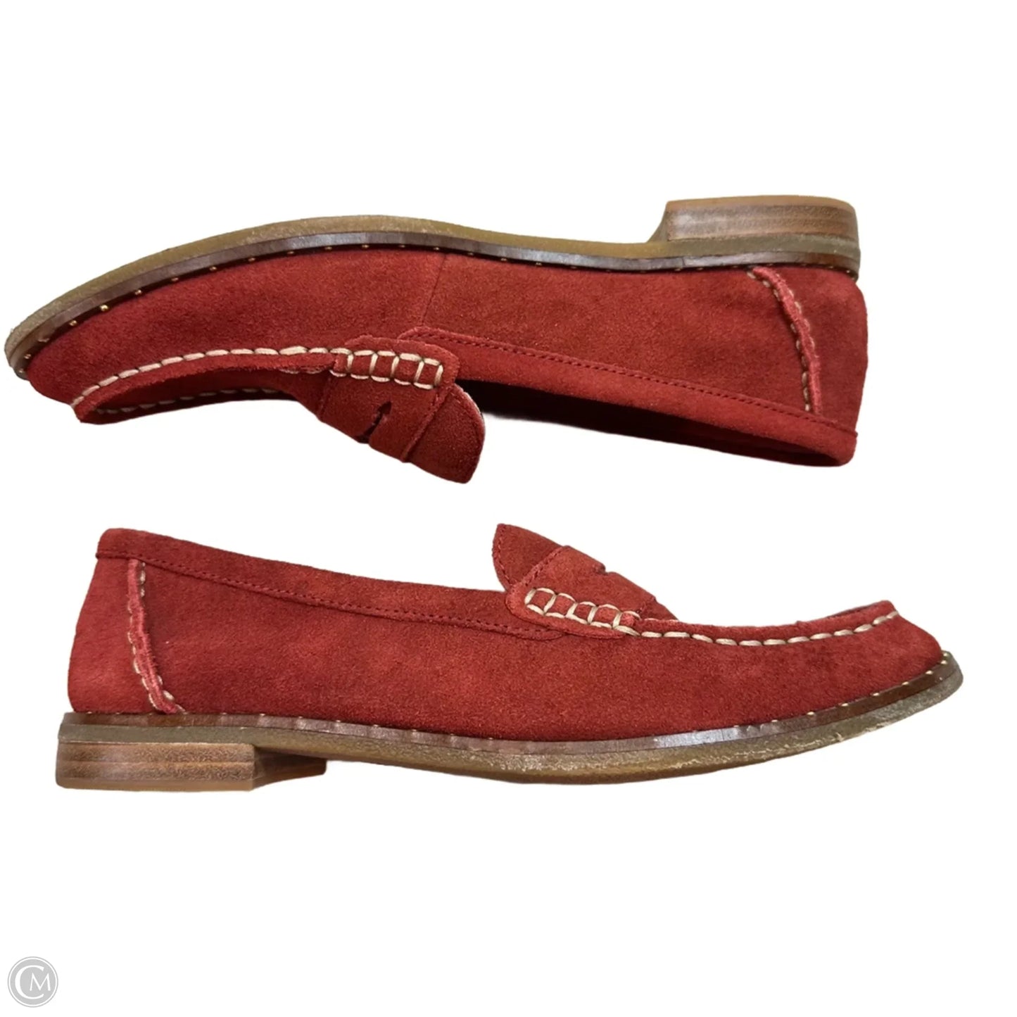 Shoes Flats By Sperry In Red, Size: 8