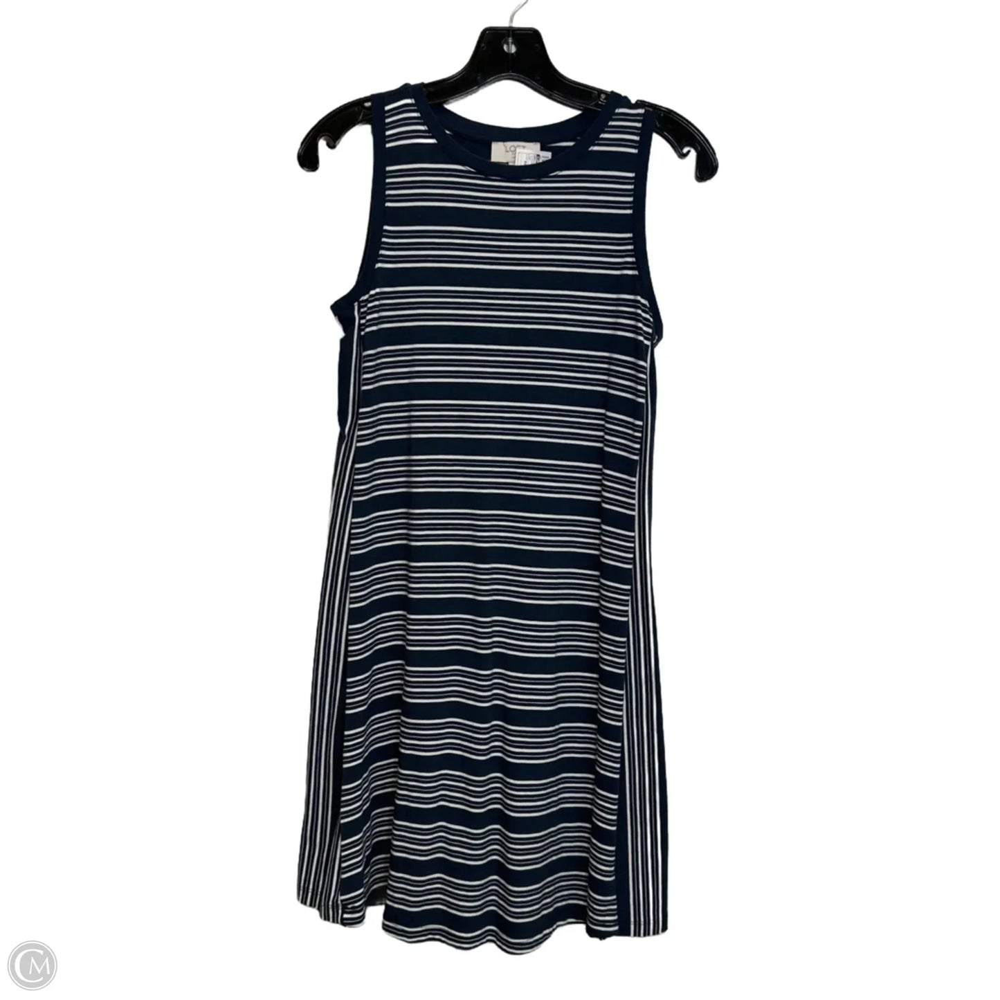 Dress Casual Short By Loft In Striped Pattern, Size: Xsp