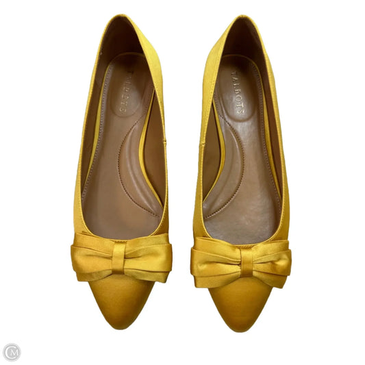 Shoes Flats By Talbots In Chartreuse, Size: 8