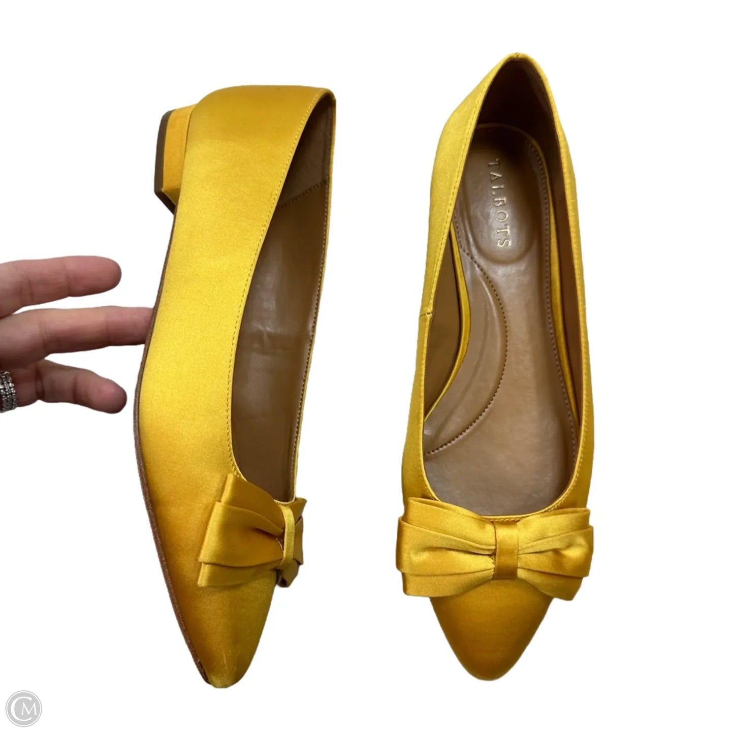 Shoes Flats By Talbots In Chartreuse, Size: 8