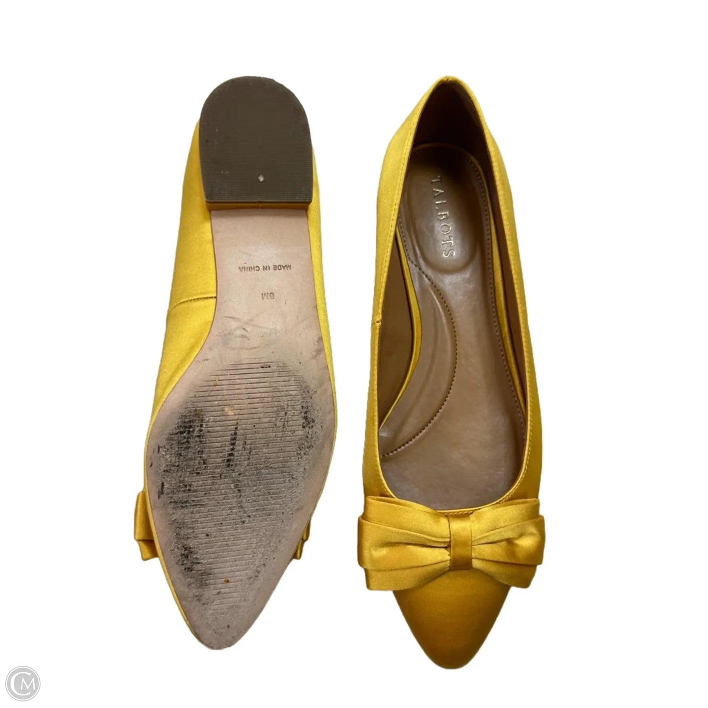 Shoes Flats By Talbots In Chartreuse, Size: 8