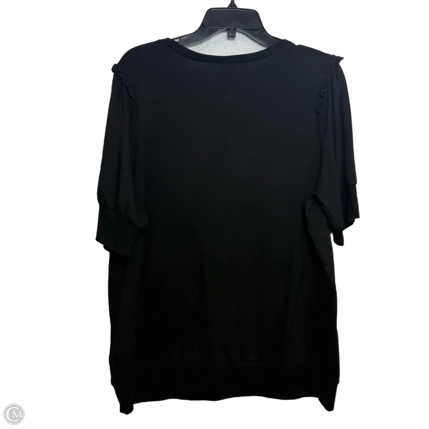 Top Short Sleeve By Torrid In Black, Size: 2x