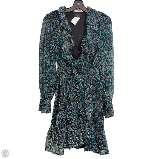 Dress Party Short By Vici In Blue, Size: M