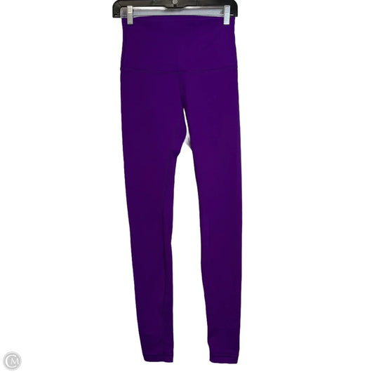 Athletic Leggings By Lululemon In Purple, Size: 6