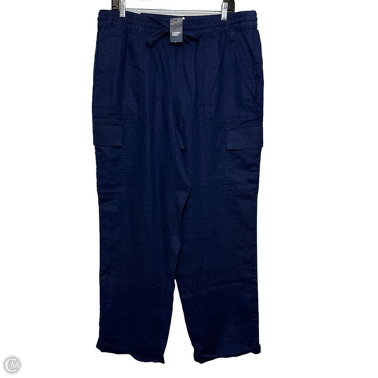 Pants Cargo & Utility By Lands End In Navy, Size: 16