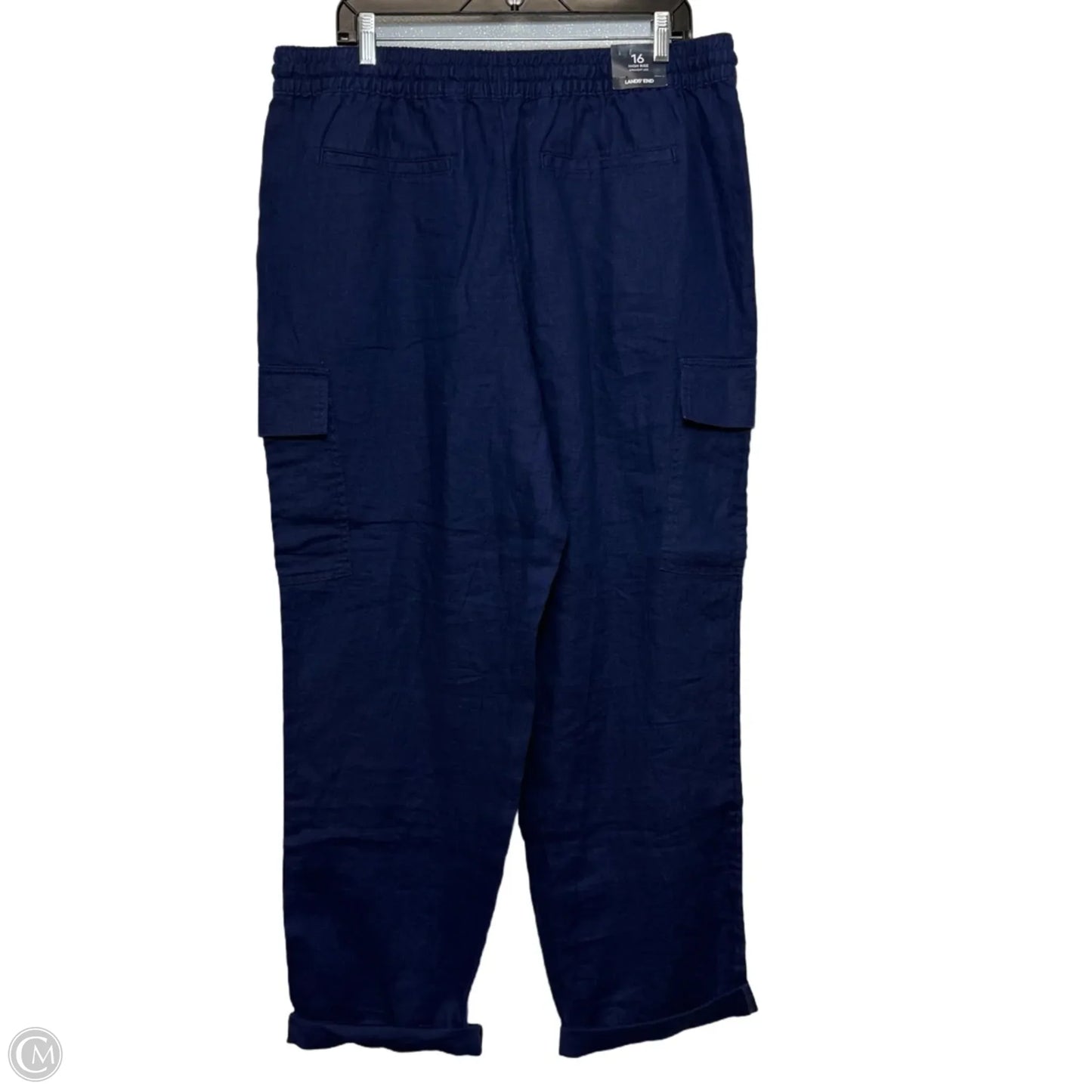 Pants Cargo & Utility By Lands End In Navy, Size: 16