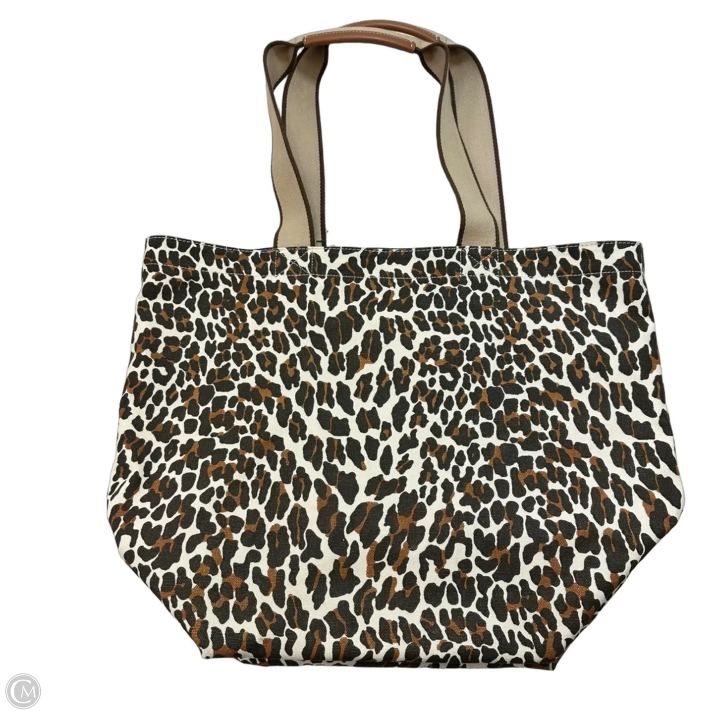 Ella Canvas Tote Designer By Tory Burch, Size: Medium