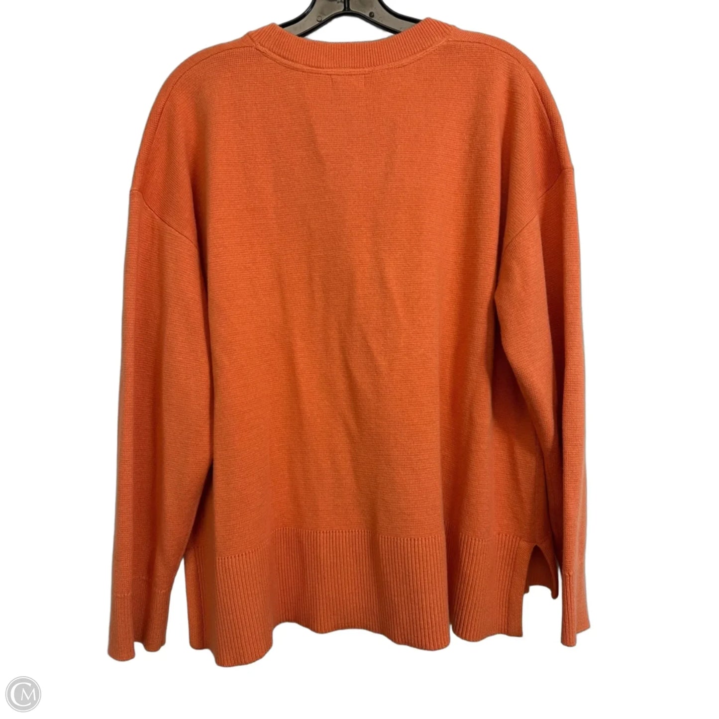 Sweater By L.l. Bean In Peach, Size: 1x