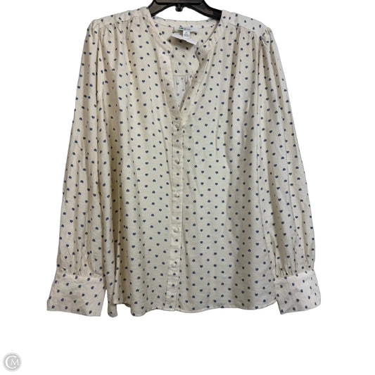 Top 3/4 Sleeve By Cme In Ivory, Size: 2x